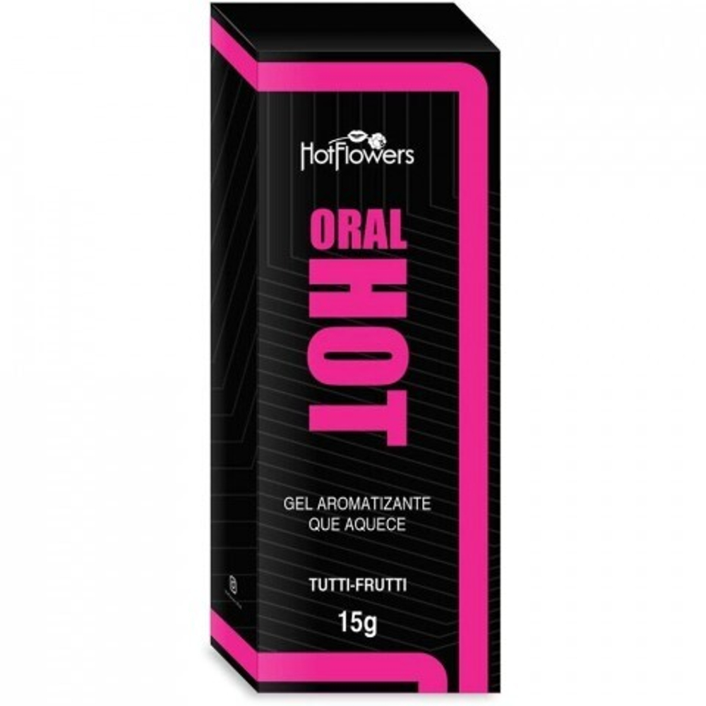 Вкусовой гель ORAL HOT для оральных ласк со вкусом тутти-фрутти (15 гр.)