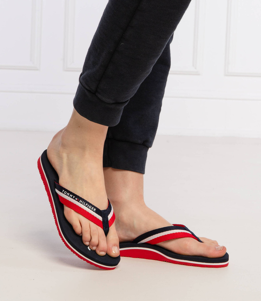 вьетнамки tommy loves ny Tommy Hilfiger - темно-синий(FW0FW02370)