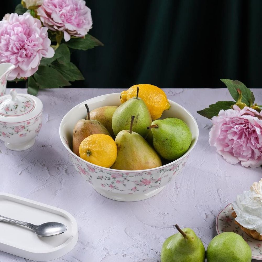 Салатник 1800 мл d 21,2 см h9,5 см Retro Ritz-La Vie En Rose Noble [2]