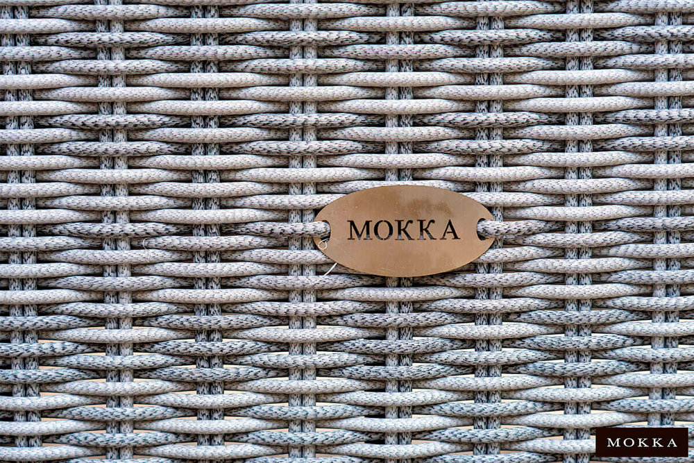 MOKKA BELLA диван 3-х местный, серый