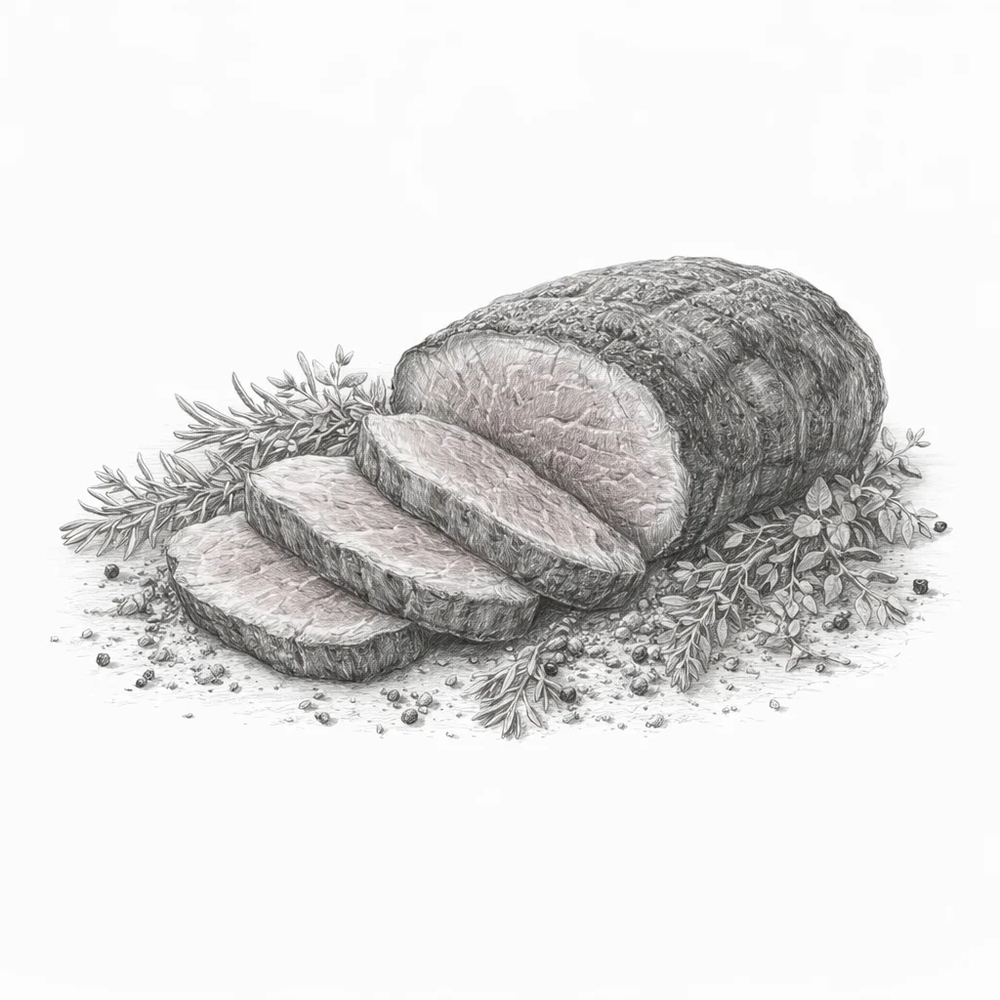 Ростбиф из лося