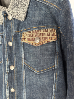Джинсовая куртка Fendi