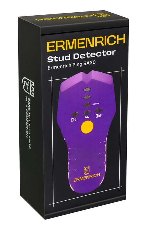 Детектор проводки Ermenrich Ping SA30, фиолетовый