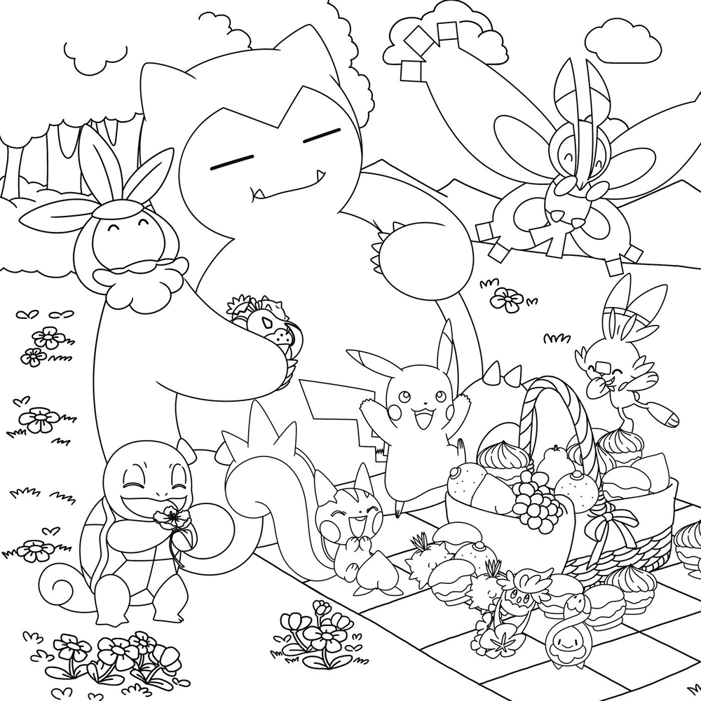 Pokemon. Coloring Book