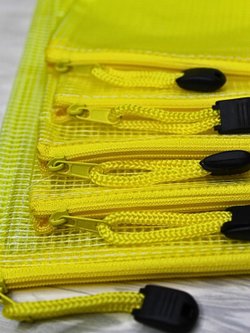 Набор папок на замке А5 желтая 5 шт (К14-793)