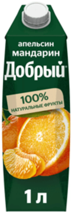 Добрый 1/12 МАНДАРИН-АПЕЛЬСИН