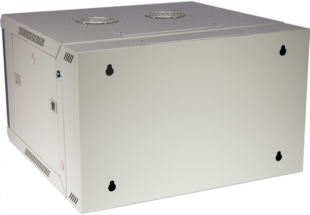 Шкаф настенный 19", 18U TWT TWT-CBW3M-18U-6x6-GY