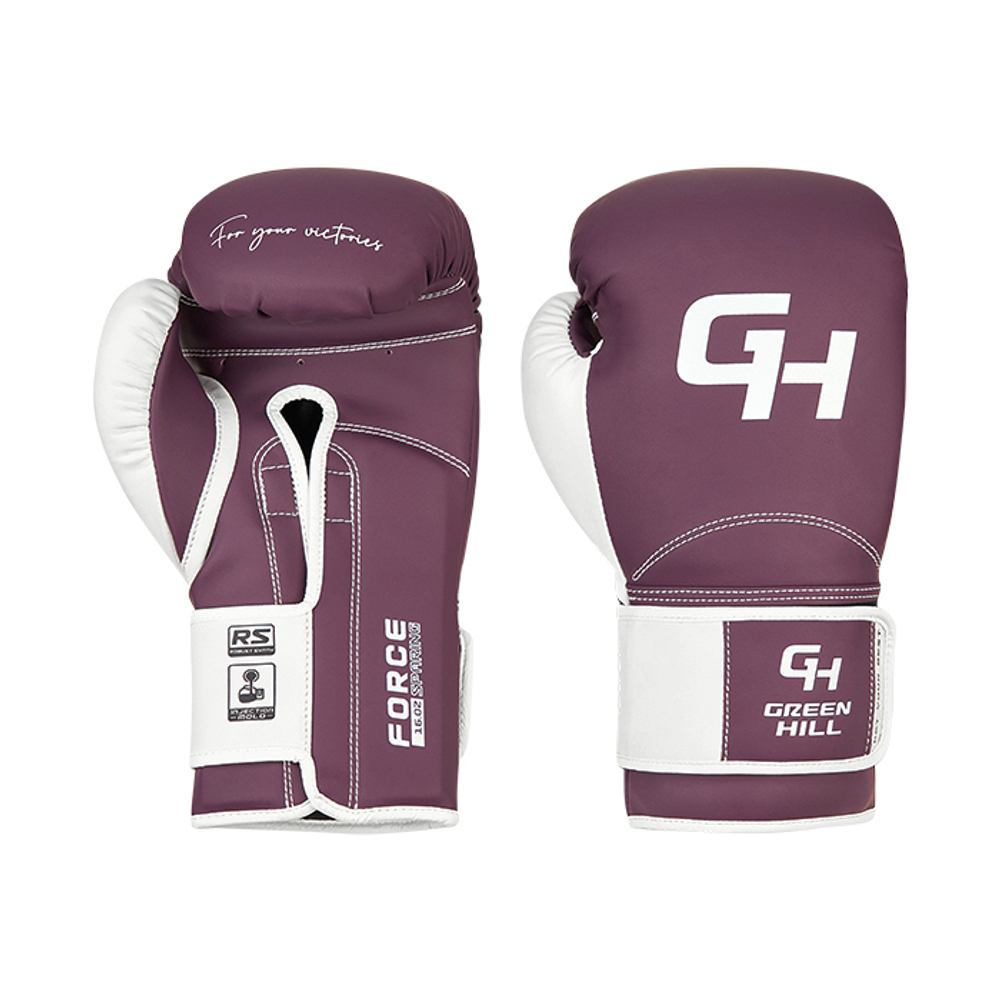 CNBGKS-550 Боксерские перчатки Force SPARRING Фиолетово-белый
