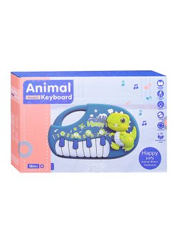 Игрушка музыкальная Пианино с динозавриком (MTK036-1)