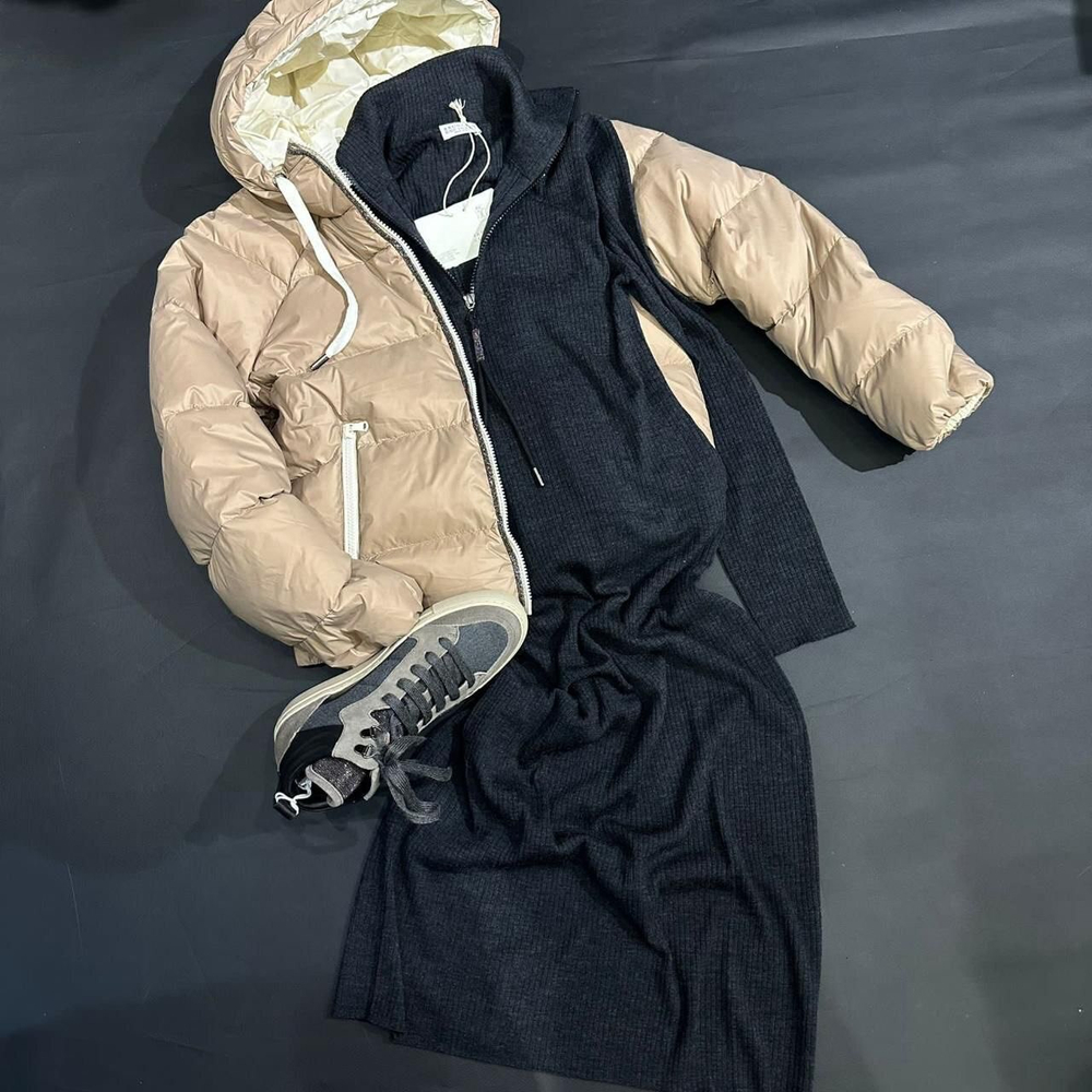 Пуховик Brunello Cucinelli, арт. 458043397