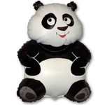 Шар Фольгированный Панда (Черный)