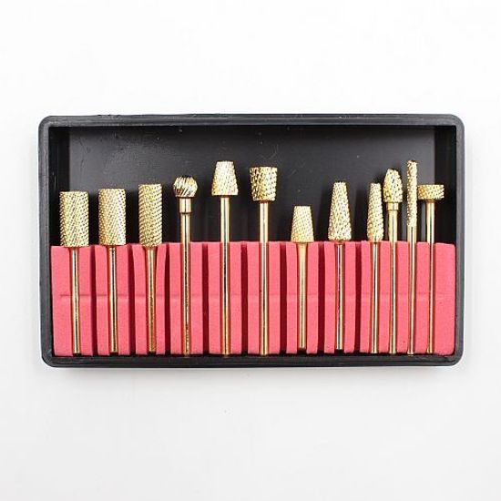 Насадки для коррекции набор 12шт. металл