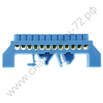 Шины нулевые в комбинированном DIN-изоляторе "стойка" Энергия TS-0609K