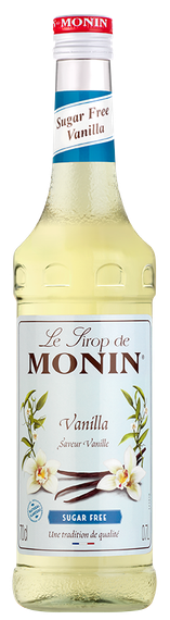 Sirop MONIN L&#39;Artiste &quot;Vanilla Sugar Free&quot; 700 ml