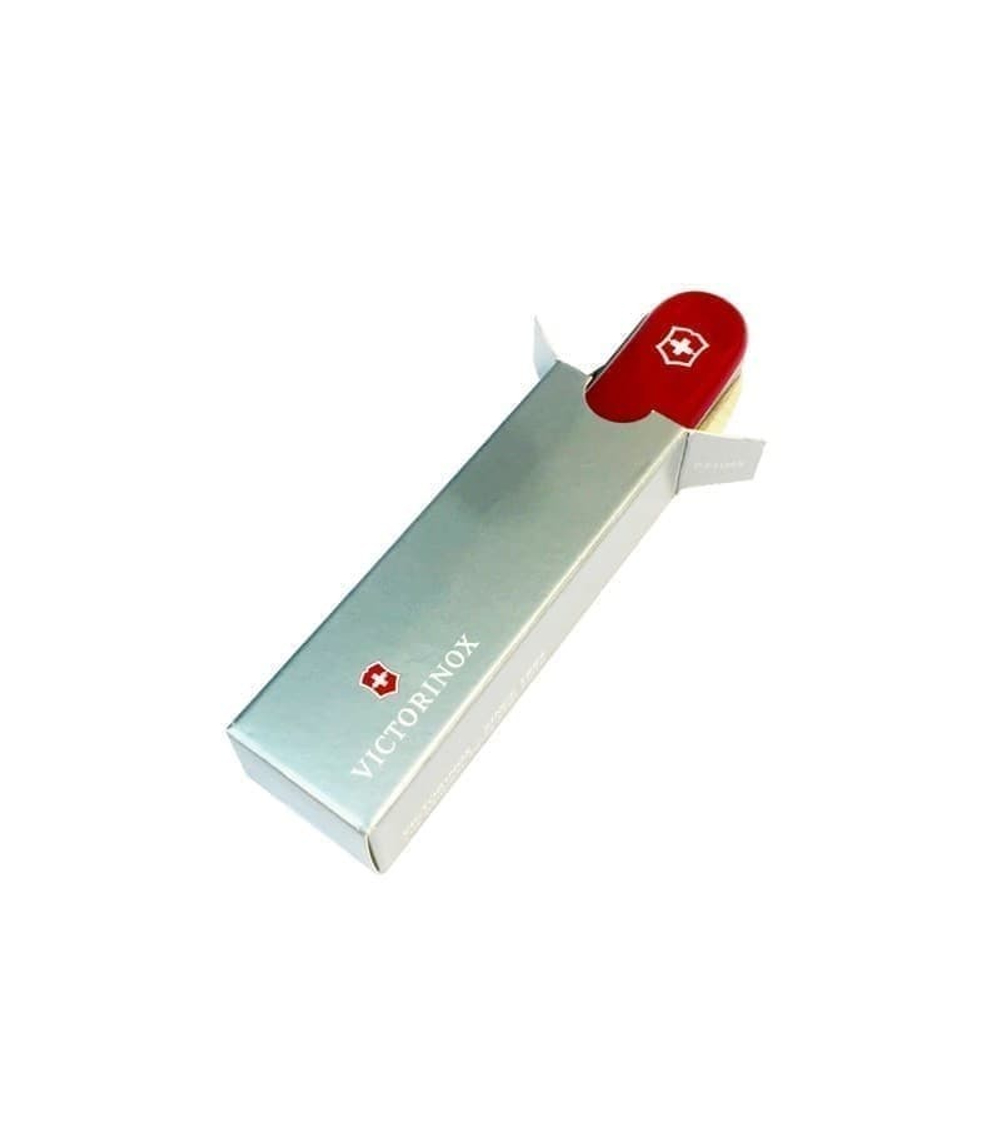 Нож перочинный VICTORINOX Evolution S101, 85 мм, 13 функций, с фиксатором лезвия, красный (2.3603.se)