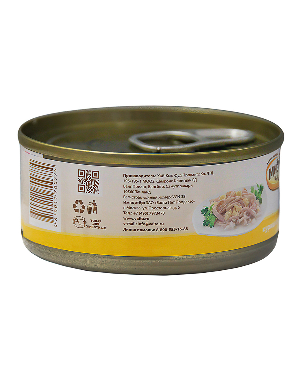 Мнямс консервы для собак всех пород паштет из мясного ассорти с морковью Олья Подрида по-барселонски 400 г