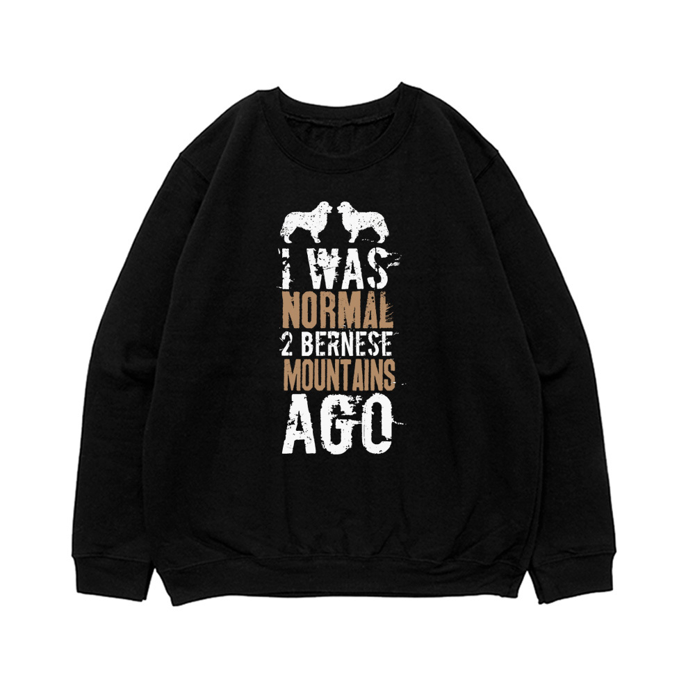 Свитшот "Был нормальным 2 Берна назад"