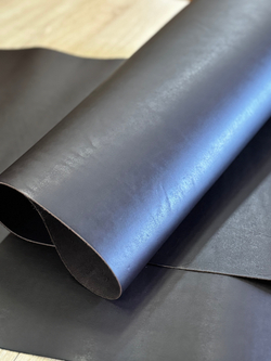 Кожа натуральная для рукоделия, Шрам "Коричневый