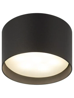 Светильник настенно-потолочный спот ЭРА SCULPTOR OL59 BK под лампу GX53 черный IP20