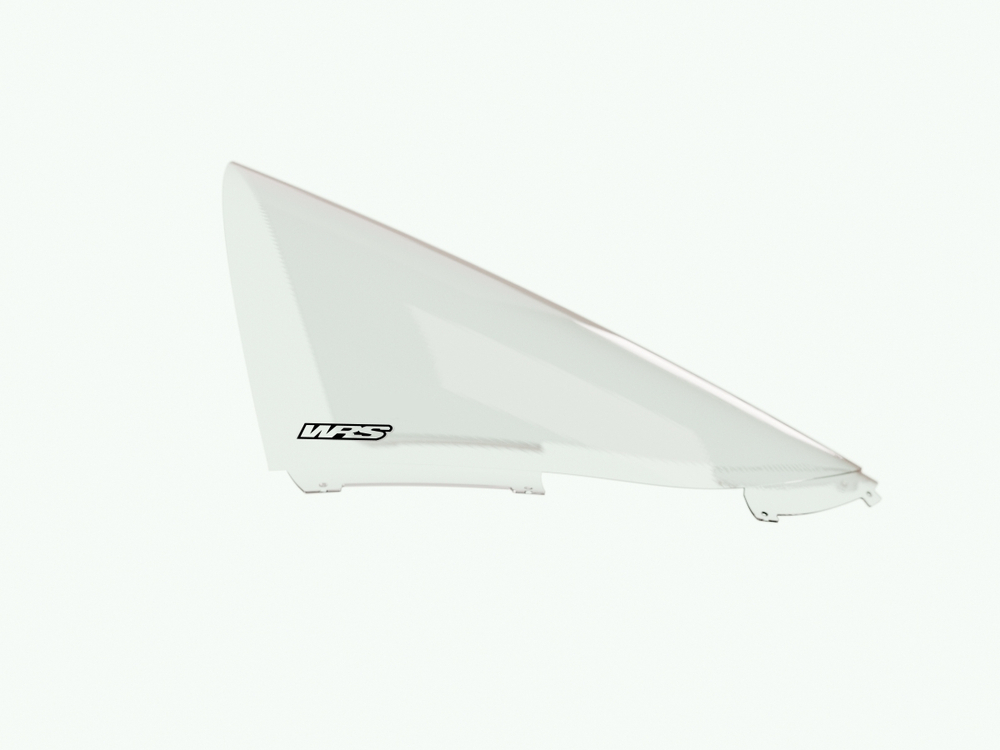 DU044T WRS CLEAR RACE HIGH WINDSCREEN +60MM (P V2 2025)