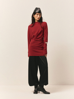 Платье с драпировками