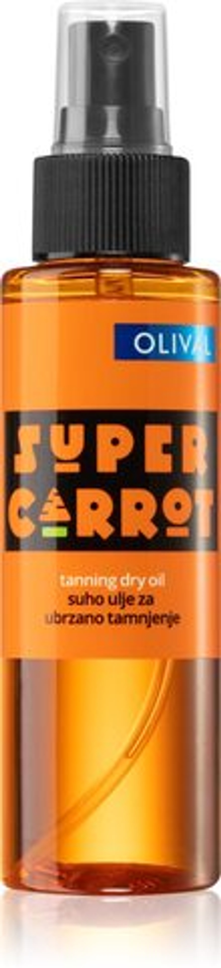 Olival Supper Carrot - сухое масло для тела ускоряющее загар /   100  ml  / GTIN 3858892691779