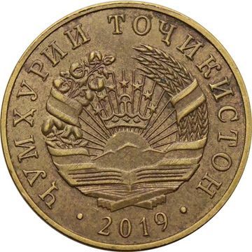 10 дирамов 2019 Таджикистан