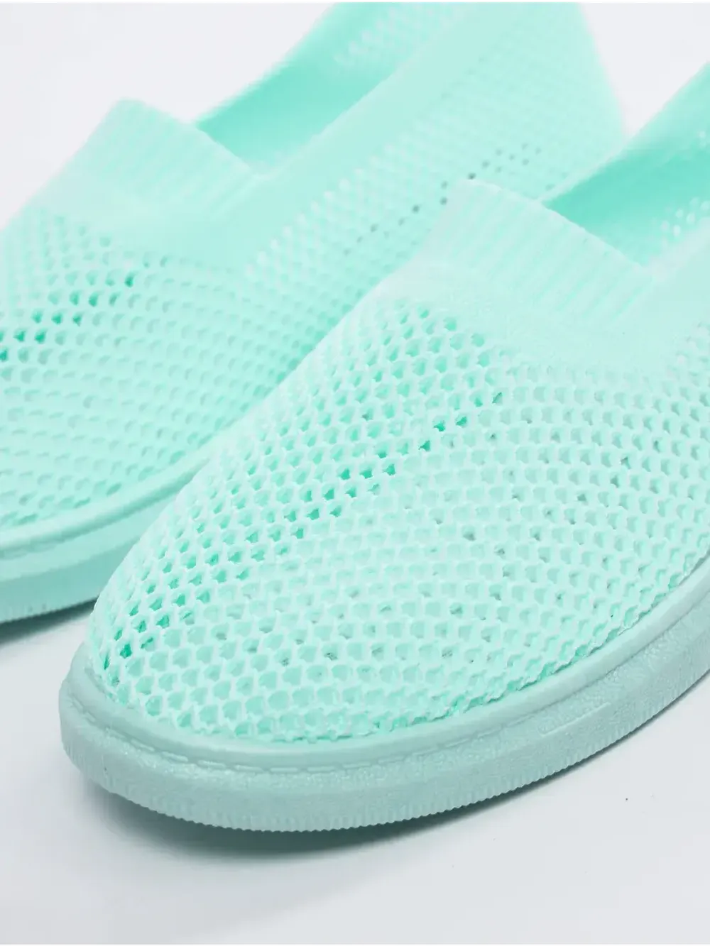 Мокасины летние текстильные