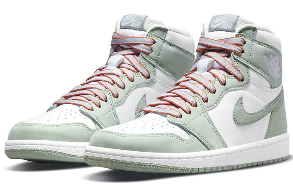 Кроссовки Jordan Air Jordan 1 High Og "Seafoam" (Женская размерная сетка)