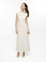 Merino wool blend dress