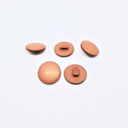 Пуговицы №712, на ножке, NE68 Brown 28L