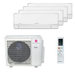 Мультисплит система на 4 комнаты Dantex RK-M09PDMI x 4 / RK-4M28HM3E-W