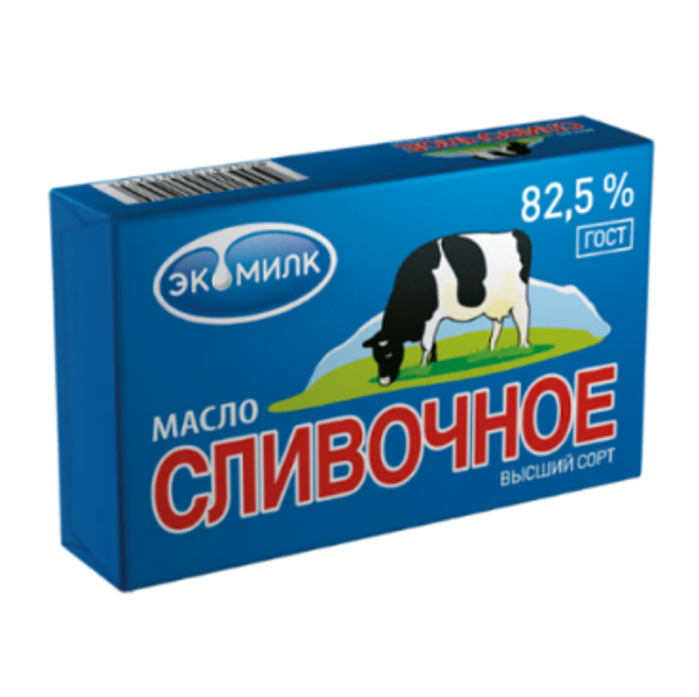Масло сливочное 82.5%  180гр