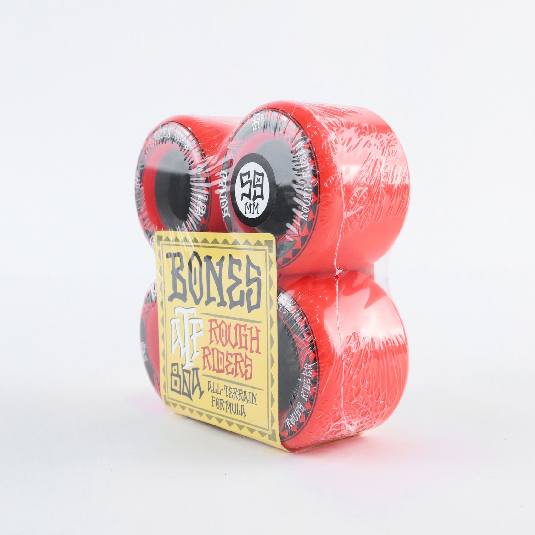 Колеса Bones Rough Rider Runners (red) 80A артикул: - купить в магазине Дайс