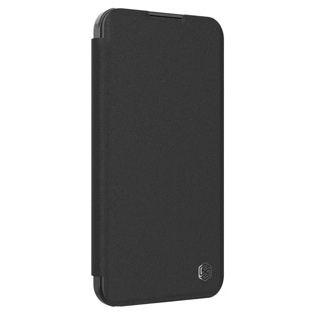 Кожаный чехол-книжка Nillkin Leather Qin PROP Plain для iPhone 16 Pro Max