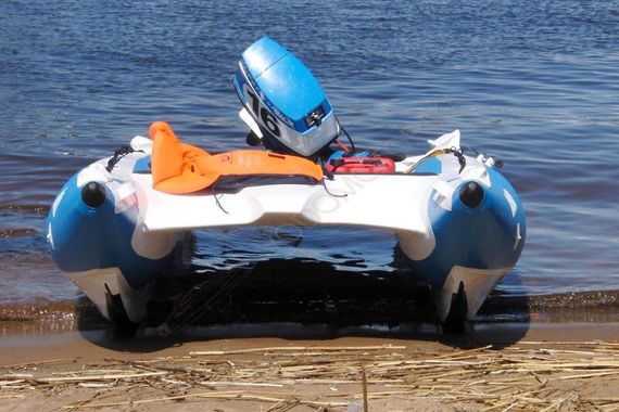 Надувной катамаран Badger FS 380 Blue&amp;White