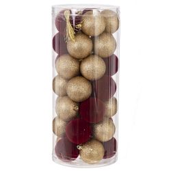 GAEM Набор из 35шт Украшение новогоднее "Шар", D 6 см, L16 W16 H36 см