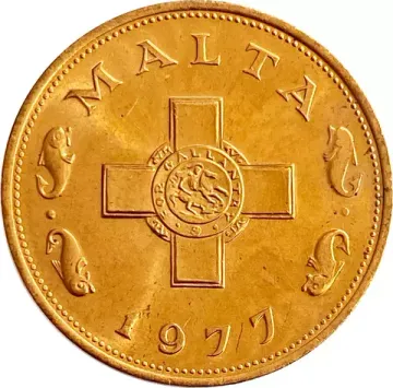 1 цент 1977 Мальта