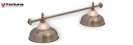 Светильник Fortuna Crown Bronze 2 плафона