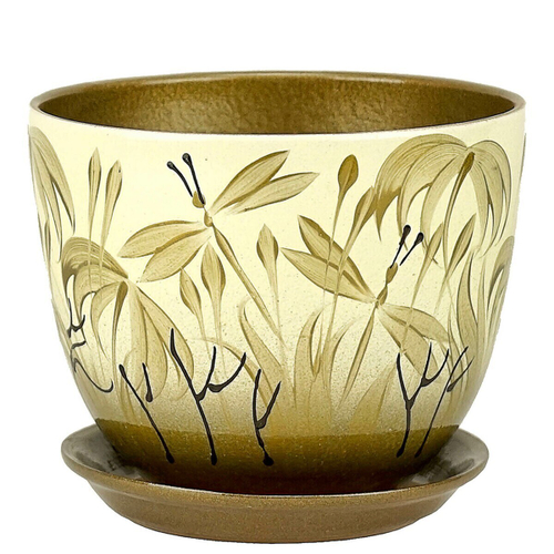 КАШПО САДЫ АУРИКИ БАЛИ МИЛАН КЕРАМИКА  БЕЖЕВЫЙ РС502/4 22СМ