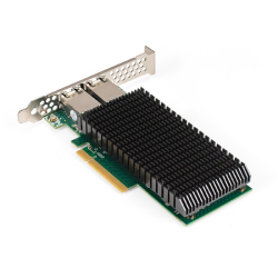 Сетевая карта Exegate EX296226RUS Сетевой адаптер ExeGate EXE-X540-T2 (PCI-E x8 v3.0, порты 2xRJ45 (медные), 10Gb/s (10/5/2.5/1Gb/s, 100Mb/s), Server NIC Intel Chipset X540