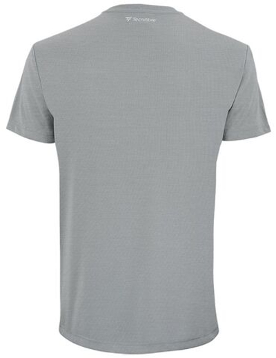 Футболка для мальчика теннисная Tecnifibre Team Tech Tee - silver