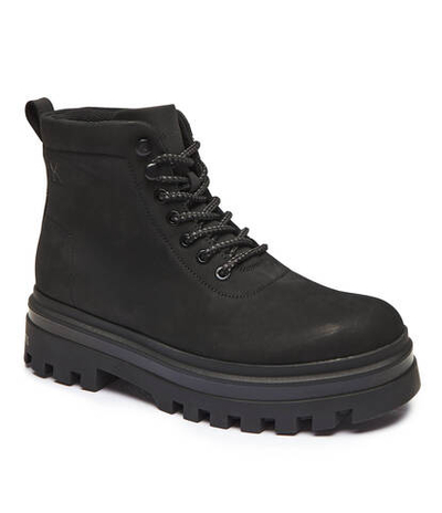 Кожаные трапперы Calvin Klein Jeans - черный(YM0YM01076)