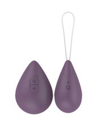 Фиолетовое виброяйцо Best с пультом ДУ