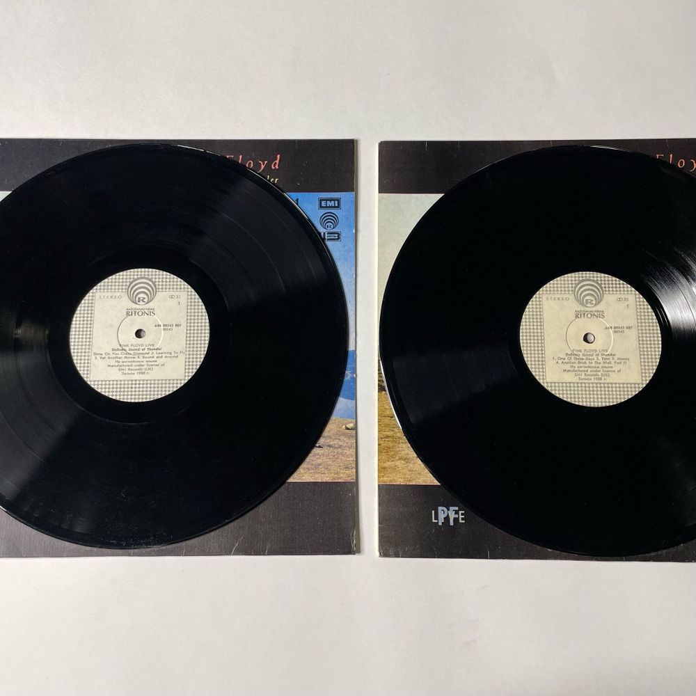 Винтажная виниловая пластинка LP Pink Floyd Delicate Sound Of Thunder (СССР 1990) Рижский Завод