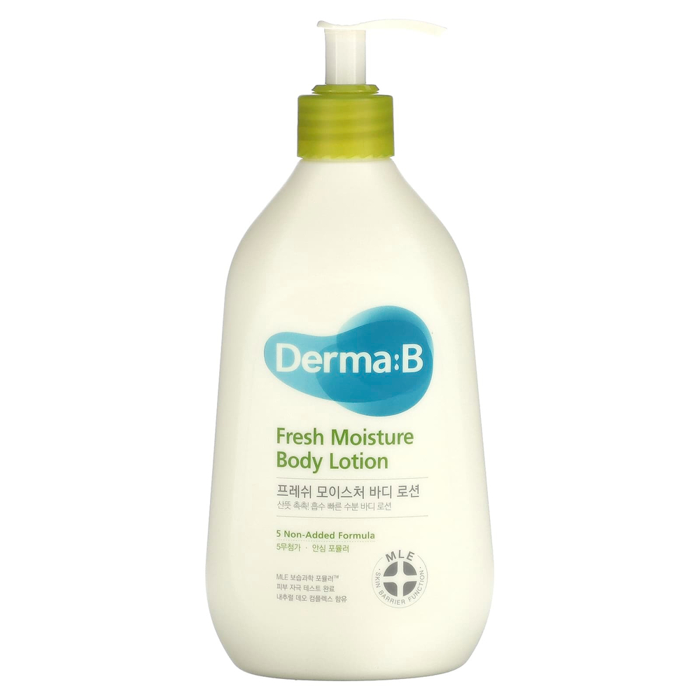 Derma:B, Увлажняющий лосьон для тела, 400 мл (13,5 жидк. унц.)