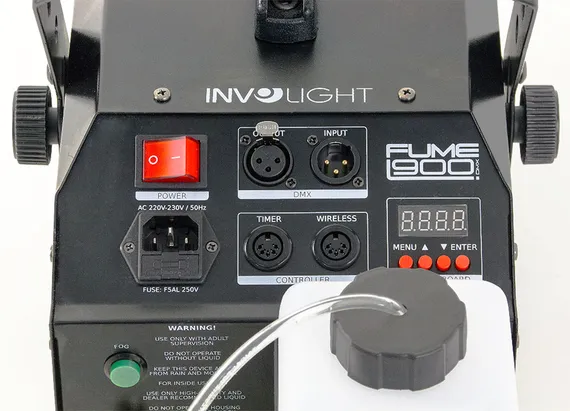 Involight Fume900DMX дым машина, 850Вт