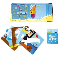 Компактные развивающие игры в дорогу Bondibon. "МАГНИТНЫЕ ГОЛОВОЛОМКИ"  4+