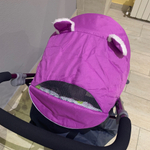 Коляска комбинированная «Ника Детям 5-1» со снеговиком орхидея (арт. НДТ5-1/6)