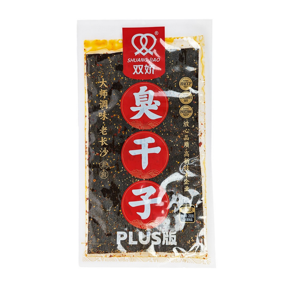 Соевая закуска SHUANG JIAO XXXL с перцем чили и кунжутом пряный вкус 288гр